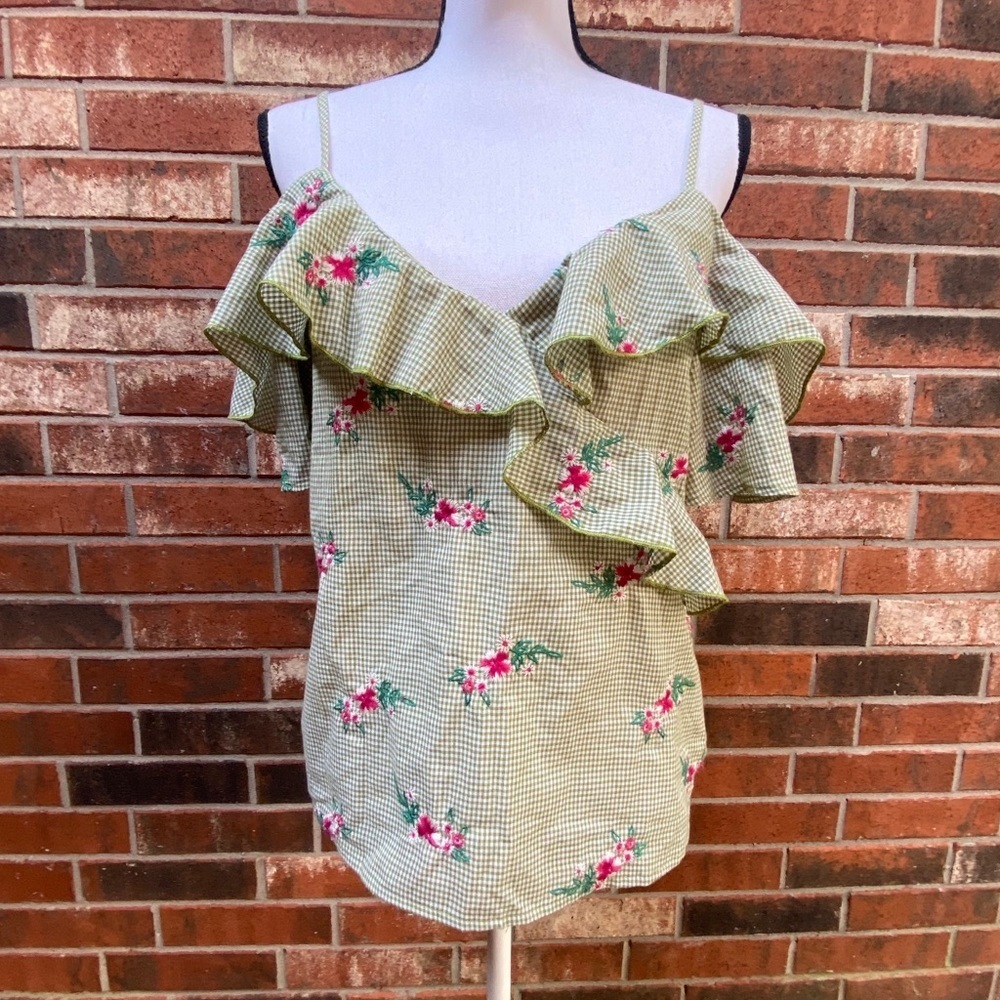 Gypsies & Moondust off shoulder Blouse - Picture 3 of 8
